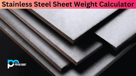 weight calculator for sheet metal|metal weight by volume calculator.